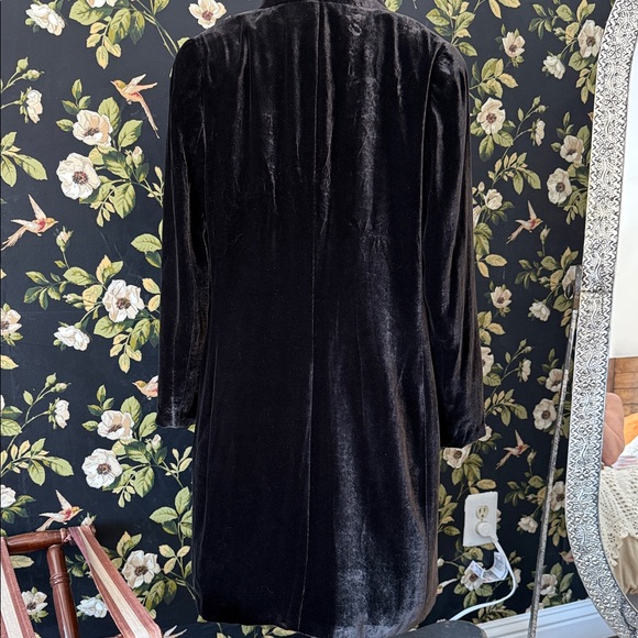 Per Se Brown Velvet duster - Picture 3 of 4